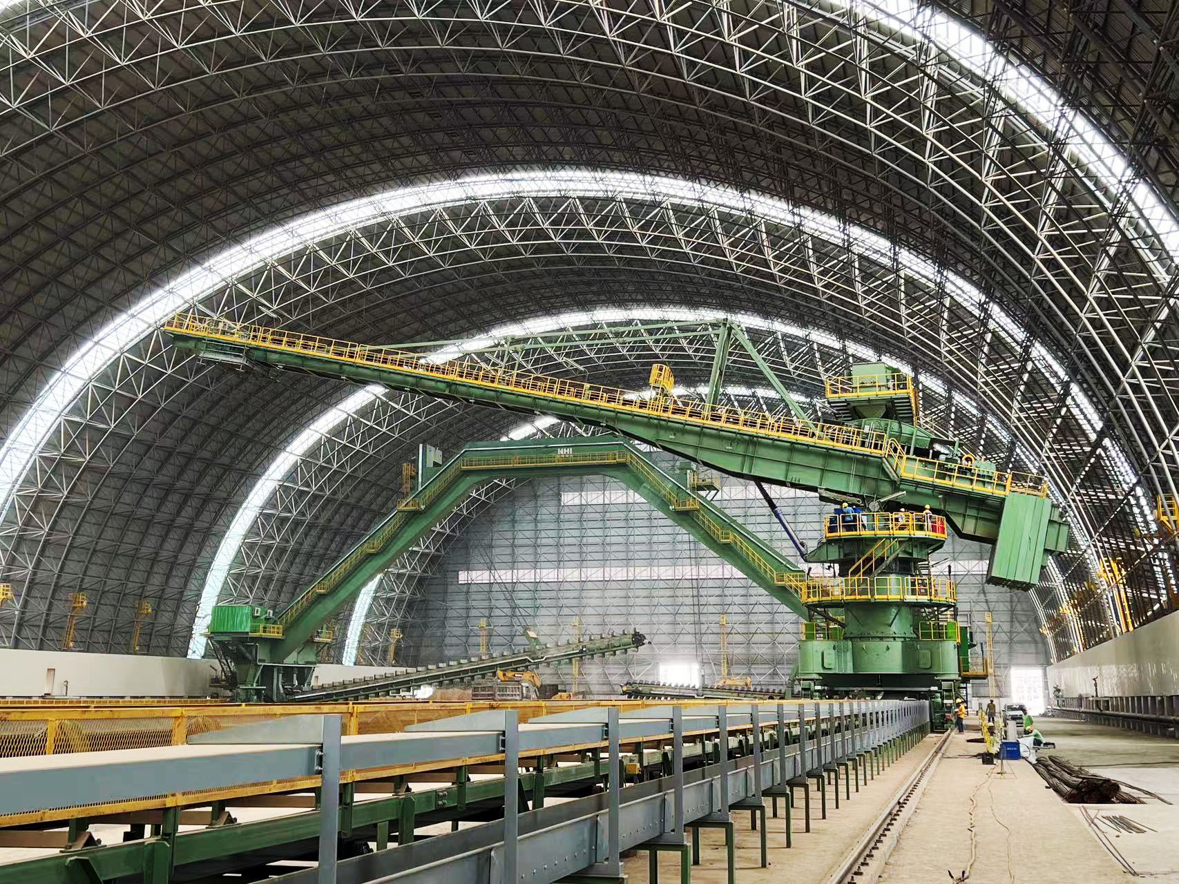Boom-type Stacker