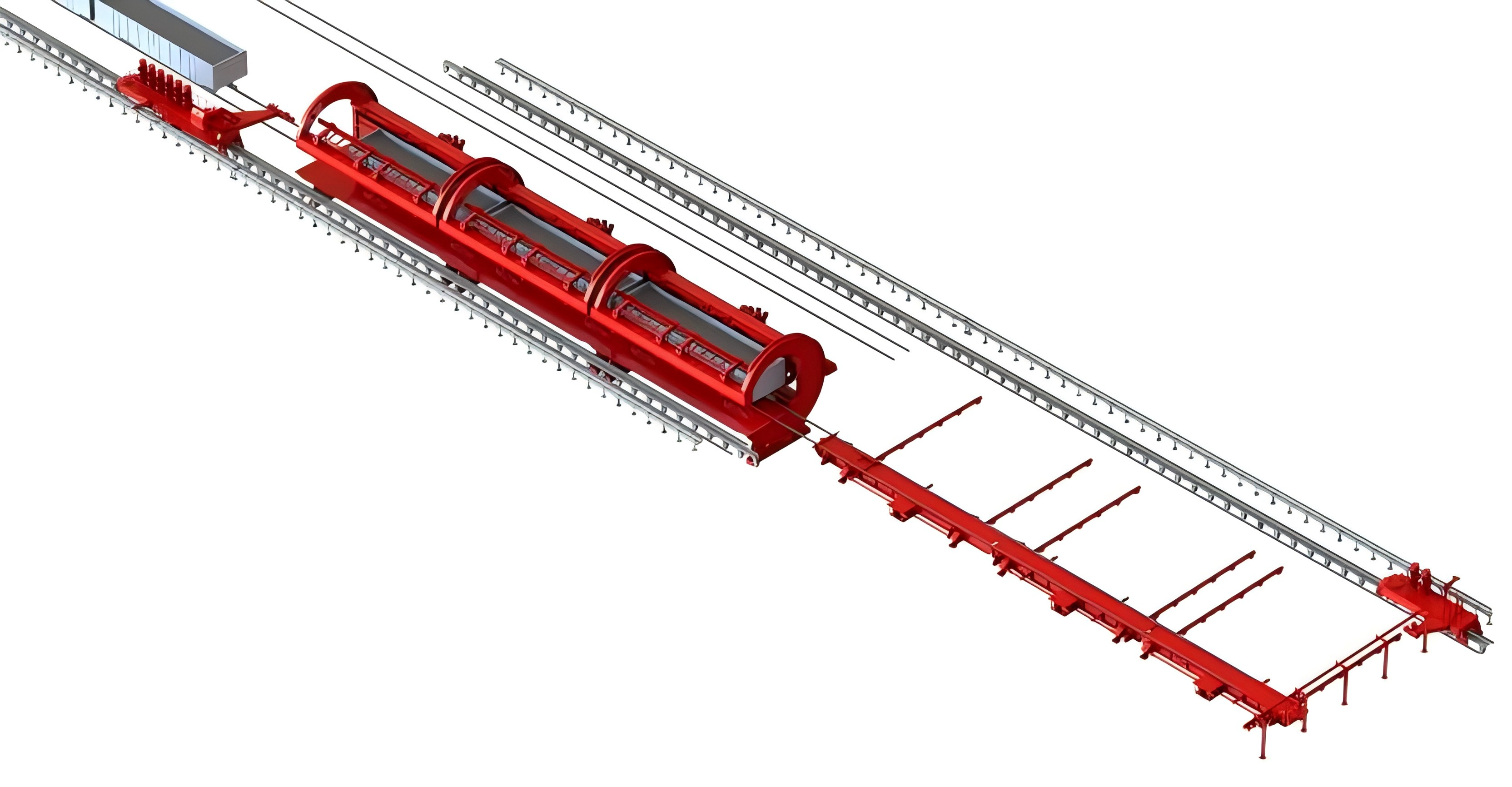 Three-car Wagon Tipper System